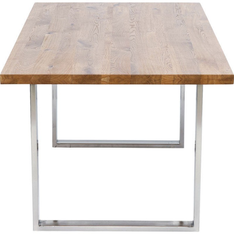 Table Jackie Oak Chrome 180x90